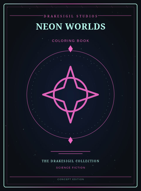 Neon Worlds concept book cover